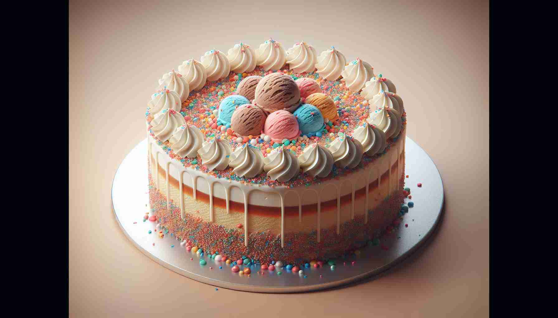 Indulge in the Ultimate Dessert Experience! A New Ice Cream Cake Is Here!